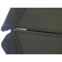 Avis Helloshop26 Parasol déporté rond - Vert