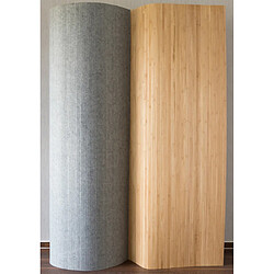 pegane Paravent Bambou Brun - 200x250 cm