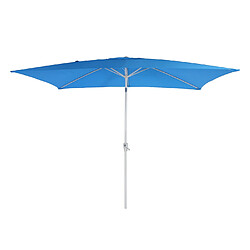 Mendler Parasol déporté rectangulaire - Bleu