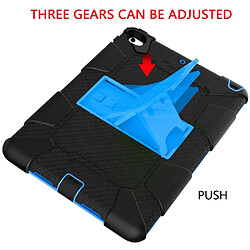 Acheter Apple iPad Mini 9.7 (2019)/4/3/2/1 - Coque hybride TPU deux tons - Noir/Bleu