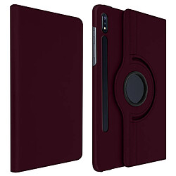 Avizar Étui Rotatif 360° pour Samsung Galaxy Tab S7/S8 - Violet