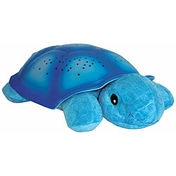 Cloud b Peluche tortue veilleuse - Bleu