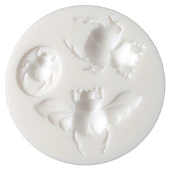 Graine créative moule silicone scarabée - Transparent
