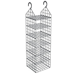 VidaXL Organisateur suspendu - 7 étagères