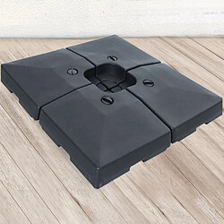 Avis Concept Usine Lot de 4 dalles parasols hdpe DALLES