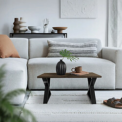 Ml-design Pieds de table en X industriels pas cher