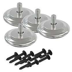 Avis Bcelec pieds de table métal réglables - set de 2