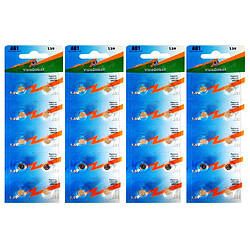 Visiodirect Piles bouton AG1 pour appareils