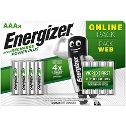 Mgm Energizer Piles Rechargeables AAA x8