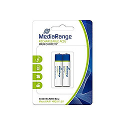 Mediarange Piles rechargeables NiMH AAA
