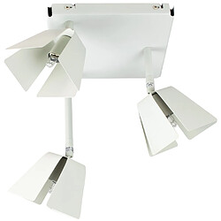 Corep 3 Spots Plafonnier - Métal Gris