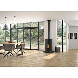 Acheter Godin poêle à granulés 9 kW - Blanc