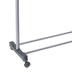 Mes Portant vêtements réglable - Gris