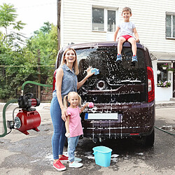 Arebos Station Pompe Domestique 1000W 3500 l/h