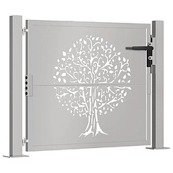 Avis vidaXL Portail de jardin acier corten