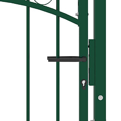 Avis vidaXL Portail clôture - Vert