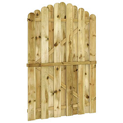 Avis vidaXL Portail de jardin 100x150 cm - Pin imprégné