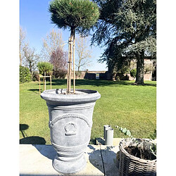 L'Héritier du Temps Vase Anduze Fonte Grise