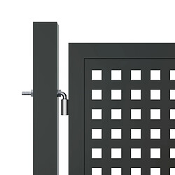 Acheter vidaXL Portail de jardin - Anthracite
