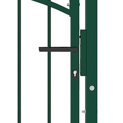 Avis vidaXL Portail arboré 100x150 cm Vert
