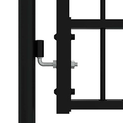 Acheter vidaXL Portail lance noir 305x173 cm