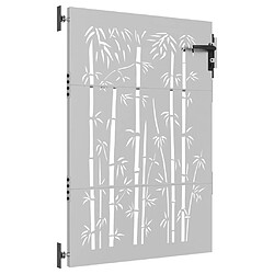 Acheter vidaXL Portail de jardin 85x125 cm - Acier corten