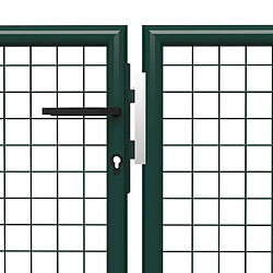 Avis vidaXL Portail de jardin - Vert