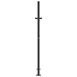 Acheter vidaXL Portail de jardin 105x155 cm - Anthracite