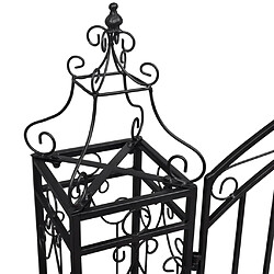 Acheter vidaXL Portillon de jardin fer forgé 122x134 cm