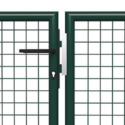 Acheter vidaXL Portail de jardin 400x150 cm - Vert