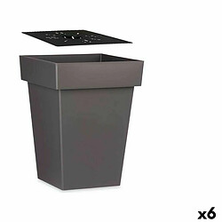 Ibergarden Pot auto-arrosant Gris