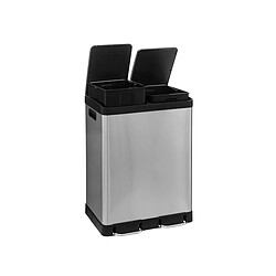 Avis Five Simply Smart Five Ariane Poubelle de Tri 60 L Inox