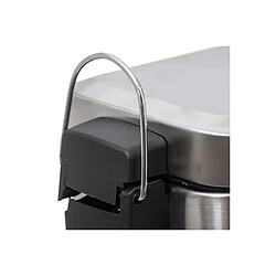 Avis Poubelle de Salle de Bain Inox 5L - Argent
