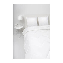 Acheter ABEIL Lot de 2 Oreillers a memoire de forme matelasses 60x60 cm blanc