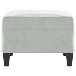 Acheter vidaXL Repose-pied - 70x55x41 cm - Gris clair