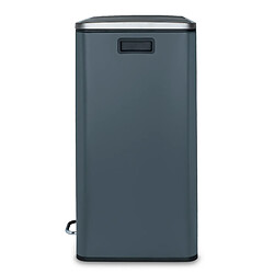 Avis Les Collectors Poubelle de tri à pédale 2 x 30L, blue grey edition - N°906