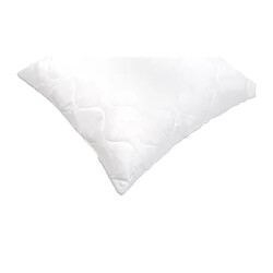 Avis ABEIL Lot de 2 Oreillers a memoire de forme matelasses 60x60 cm blanc