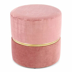 Paris prix Pouf rond design - Rose