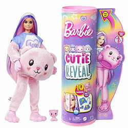Barbie poupée Cutie Reveal ourson