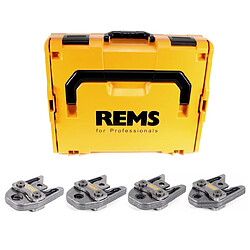 Rems kit de pinces à sertir M 15-18-22-28