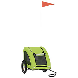 vidaXL Remorque pour animaux - Vert