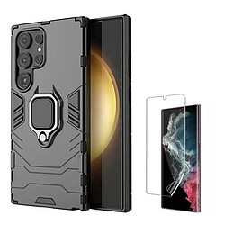 NIS Kit Film Hydrogel Galaxy S24 Ultra Protection complète - TPU tactile - Transparent - Anti-impact - Sensibilité intacte