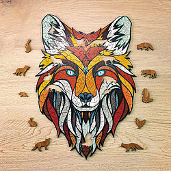 Puzzle Renard en bois - 141 pièces - Graines Créatives