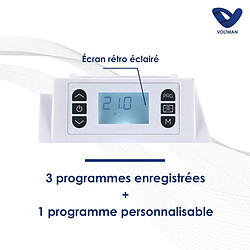 Voltman Chauffage Électrique 1500W pas cher