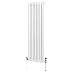 Monstershop Radiateur Double Colonne - Blanc
