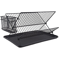 Pt Living Present Time Égouttoir avec Bac Lena - Noir