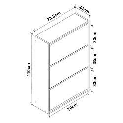 Rangement à chaussures Helloshop26