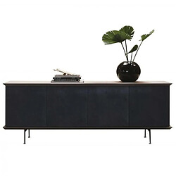 Inside 75 Ozzio Brera Buffet Chêne Carbone - 4 Portes