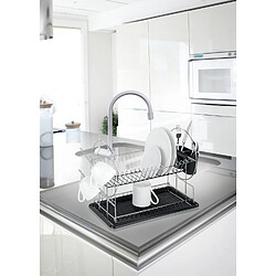 Wenko Égouttoir vaisselle Duo - Argent