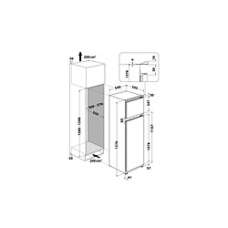 Acheter Whirlpool Réfrigérateur Combiné Intégrable ART3642